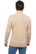 Cachemire Naturel pull homme col roule natural chichi natural beige 2xl